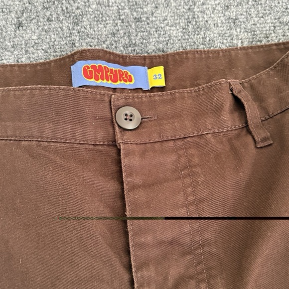 Vintage Y2K Empyre Relax Fit Cargo Pants Brown Size 32x29 Skater Streetwear - Picture 4 of 14